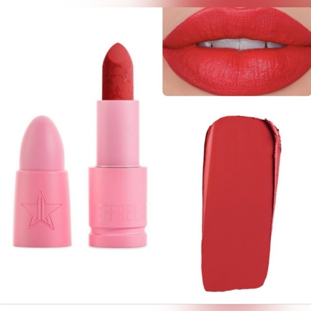 JEFFERY STAR VELVET TRAP CHERRY SODA MATTE LIPSTICK 💋